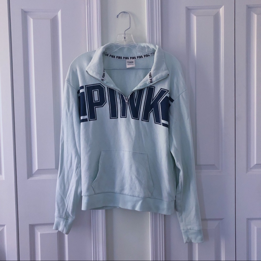 PINK quarter zip